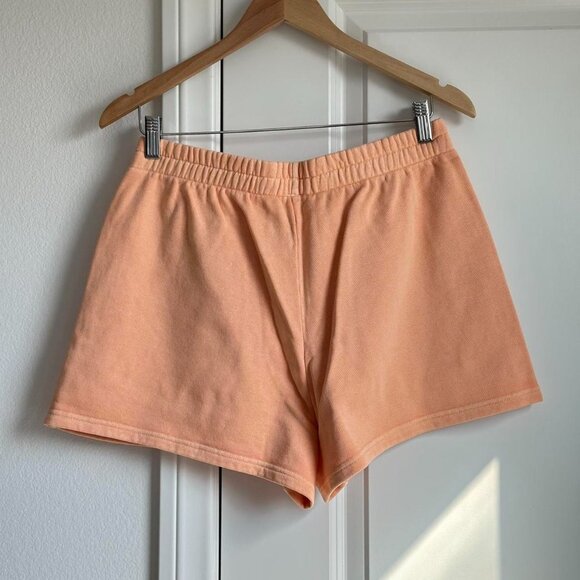 Skims French Terry Classic Short in Cantaloupe, Size Small - Picture 12 of 12